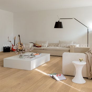 Madera Natural Parquet Roble Refinado Extra Mate